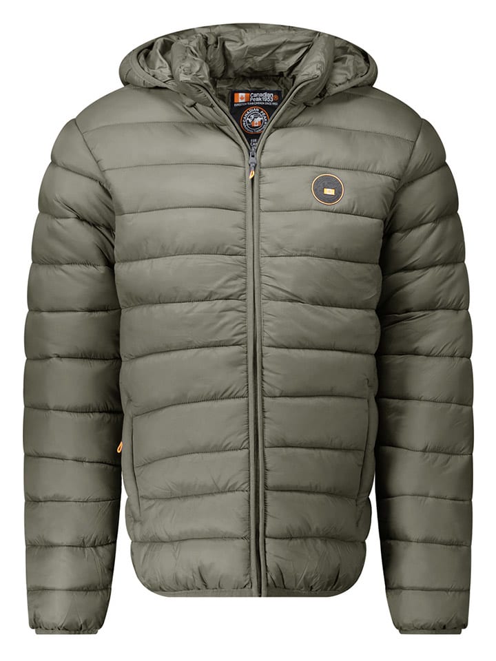 Kurtka pikowana "Amigomapeak" w kolorze khaki