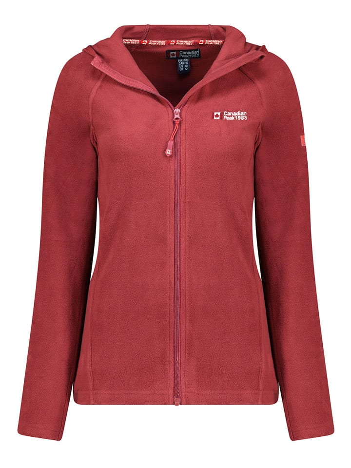 Fleece vest "Tugoodeak" rood