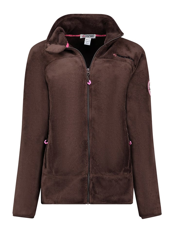 Fleecejacke "Udilas" in Braun