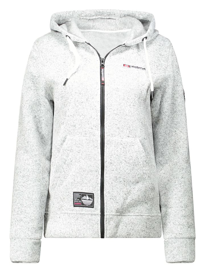 Fleecejacke "Talerteak" in Weiß