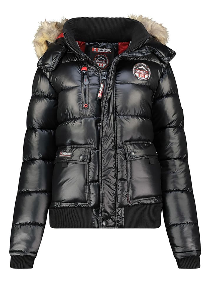 Winterjacke "Bugseak" in Schwarz