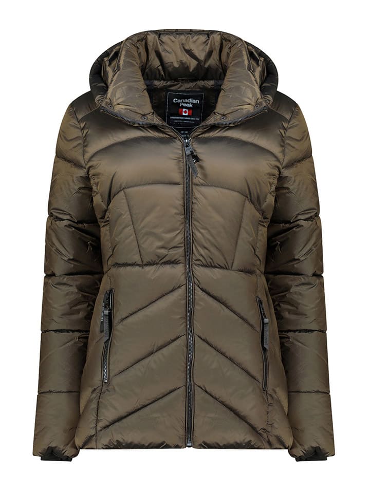 Kurtka pikowana "Blancheak" w kolorze khaki