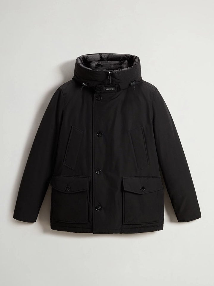 Kurtka puchowa "Arctic Anorak" w kolorze czarnym