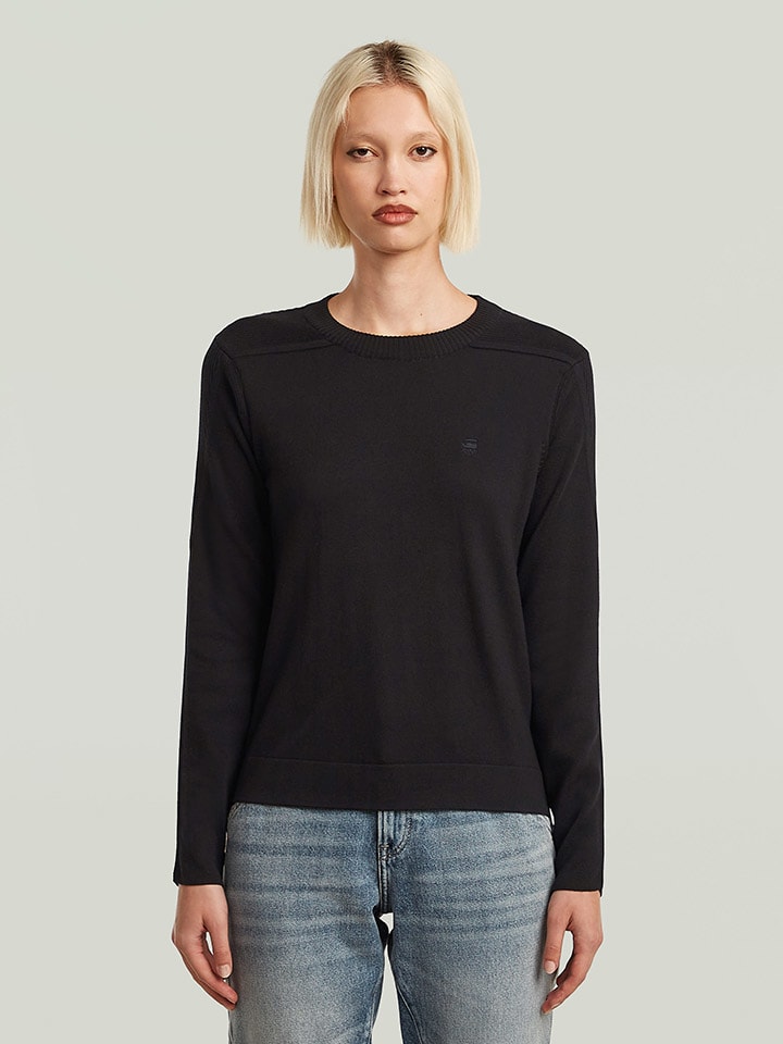 Sweter w kolorze czarnym