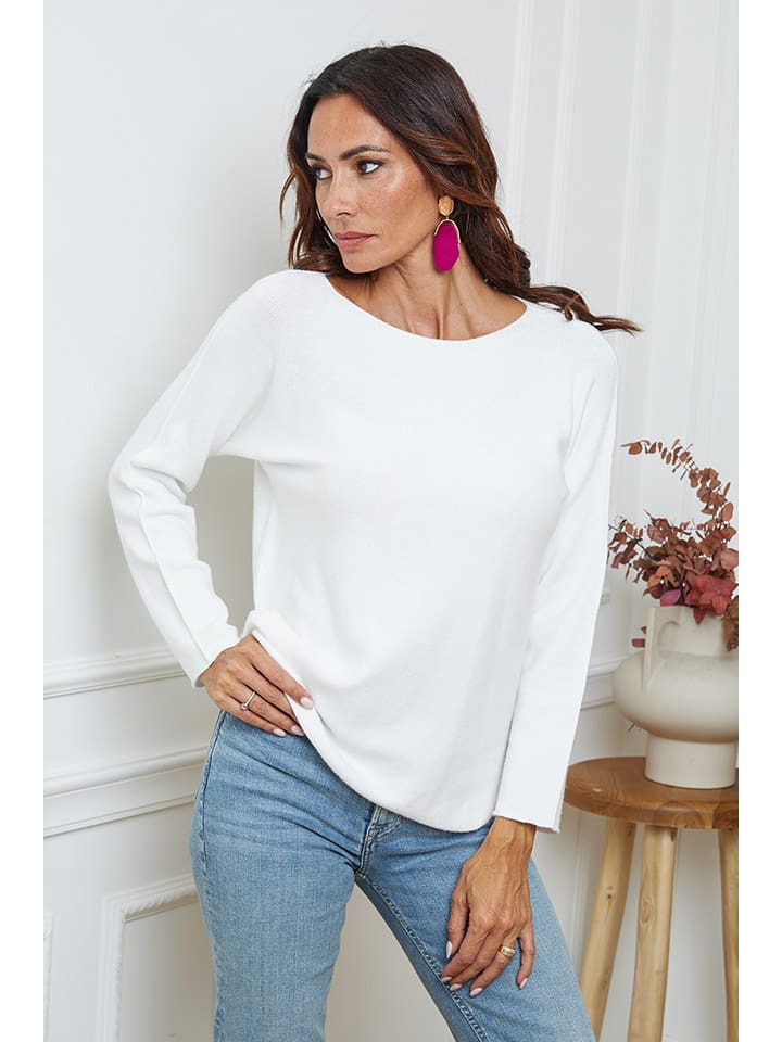 Pullover "Ianaz" in Creme