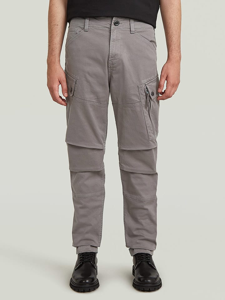Cargohose in Grau