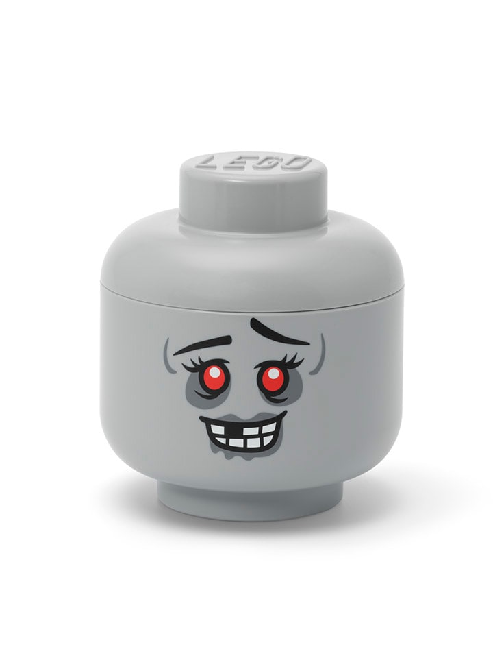 Pojemnik "Zombie" w kolorze jasnoszarym - wys. 19,5 x Ø 16 cm