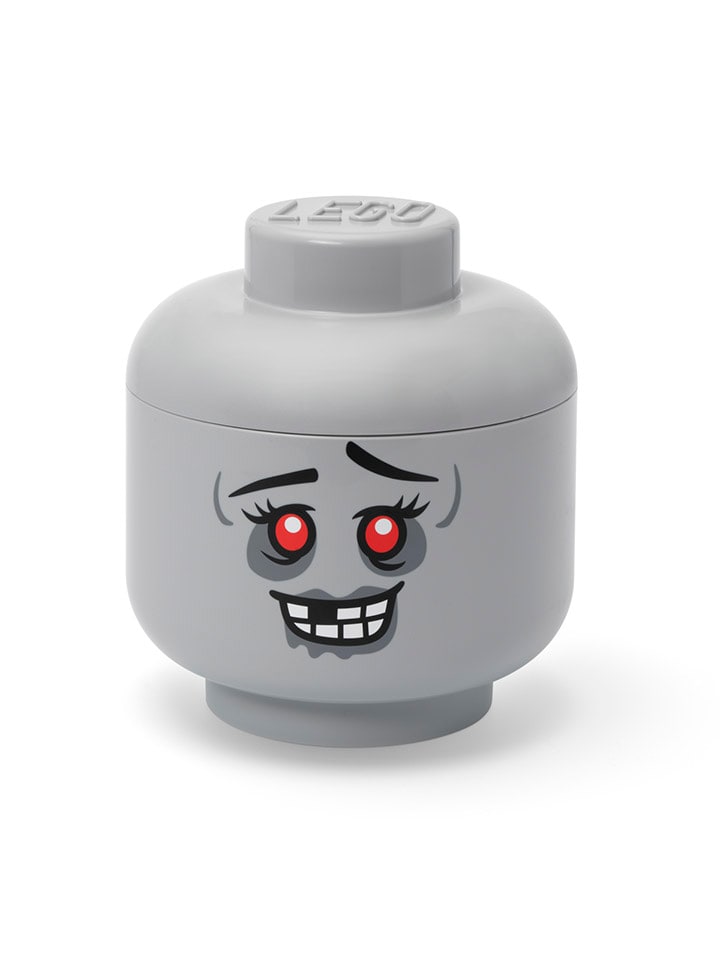 Aufbewahrungsbox "Zombie" in Hellgrau - (H)27,1 x Ø 24 cm