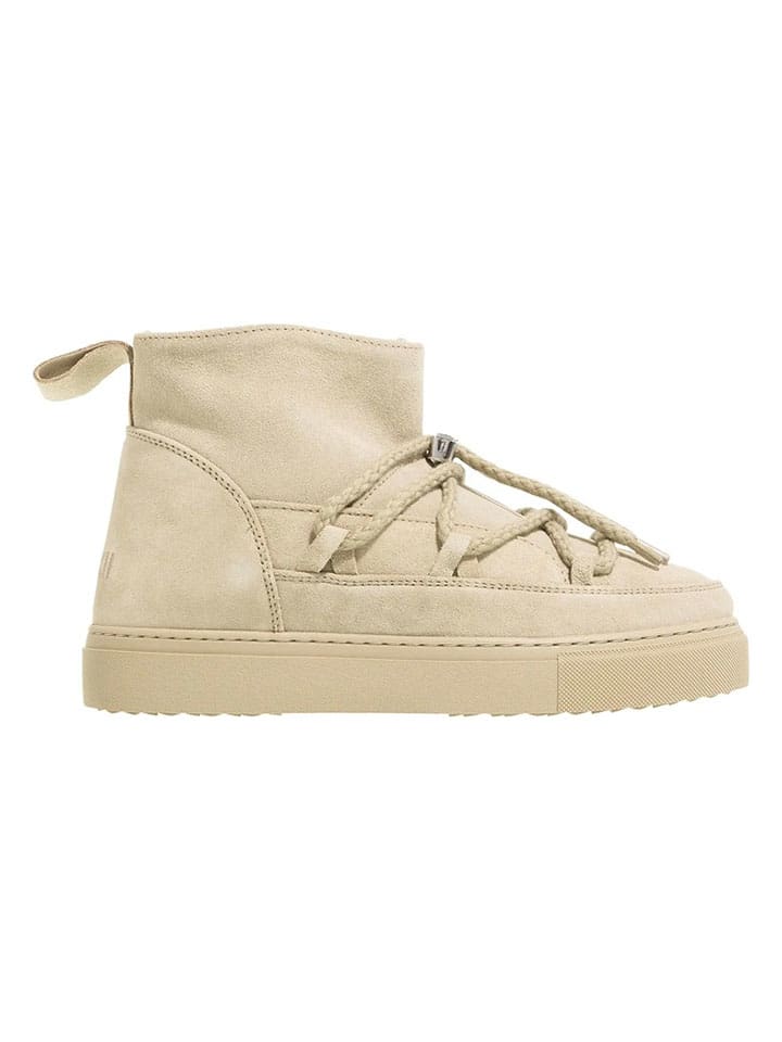 Leder-Winterboots "Classic" in Beige