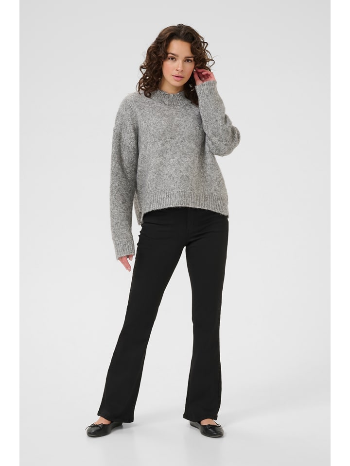 Sweter w kolorze szarym