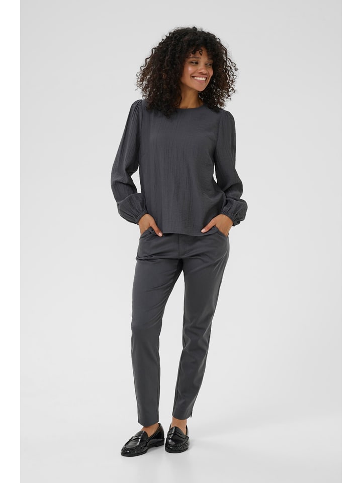 Blouse antraciet
