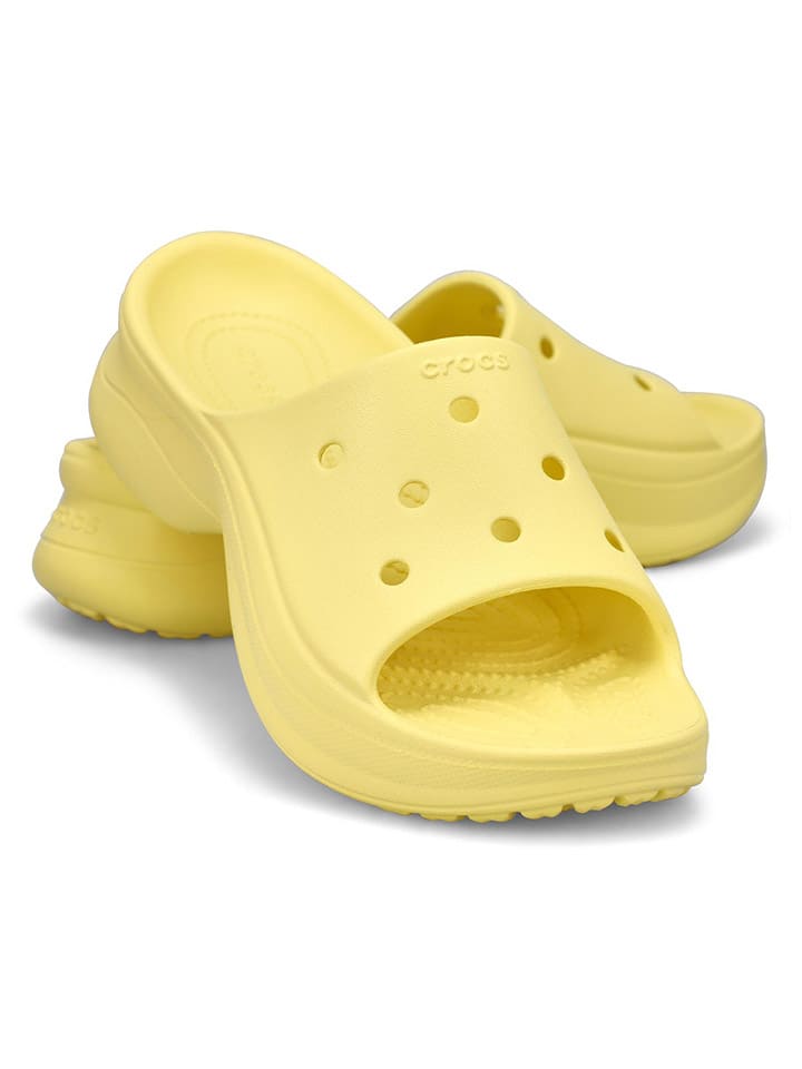 Klapki "Bae Slide" w kolorze żółtym