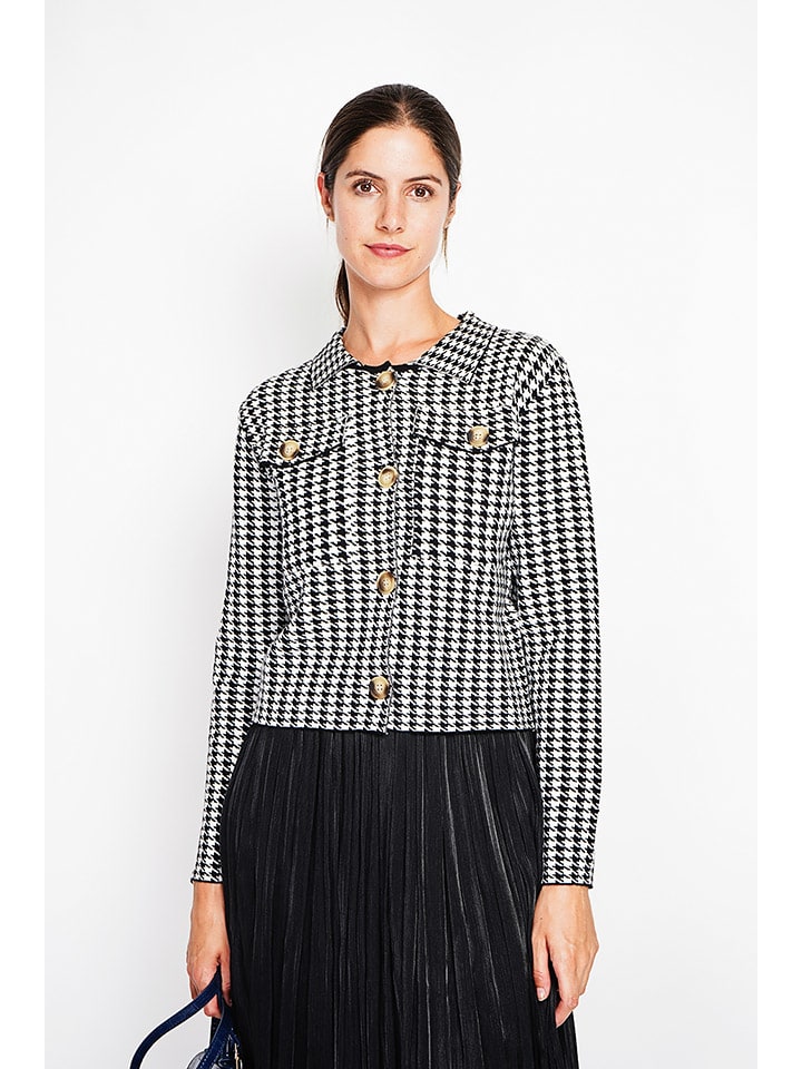 Blazer zwart/wit