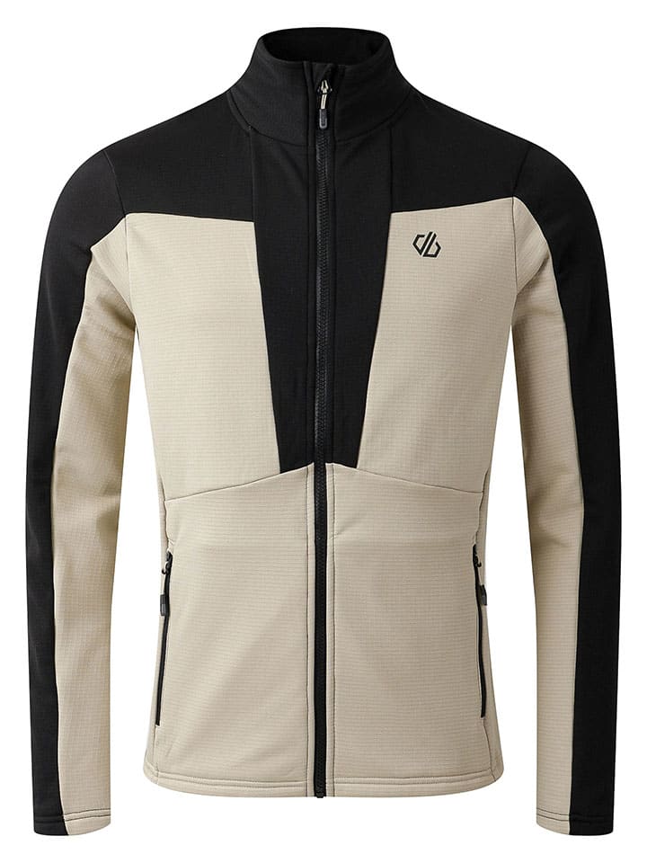 Funktionsjacke "Substratum V" in Creme/ Schwarz