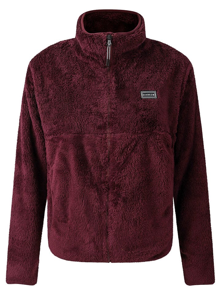Fleecejacke "Gnarly" in Bordeaux