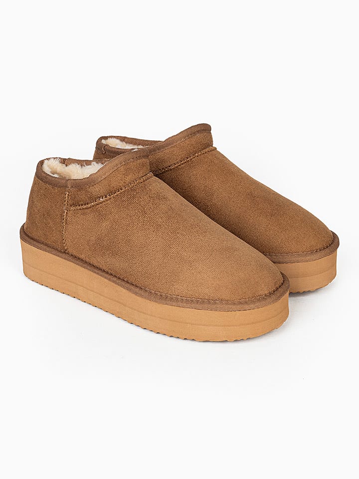 Winterboots "Fiaza" in Hellbraun