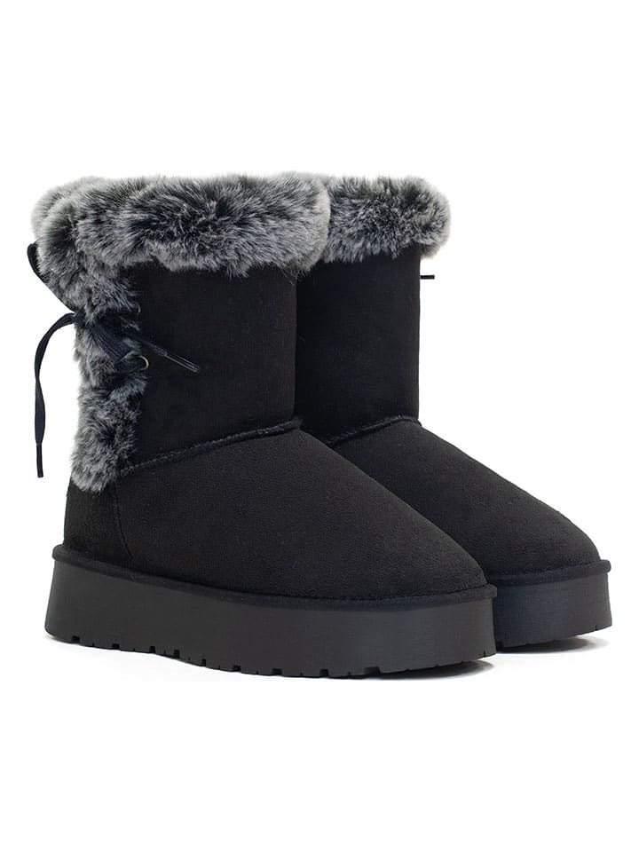 Winterstiefel "Coma" in Schwarz