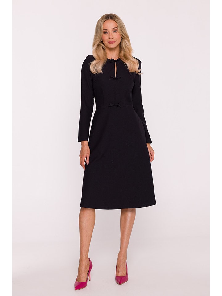 Kleid in Schwarz