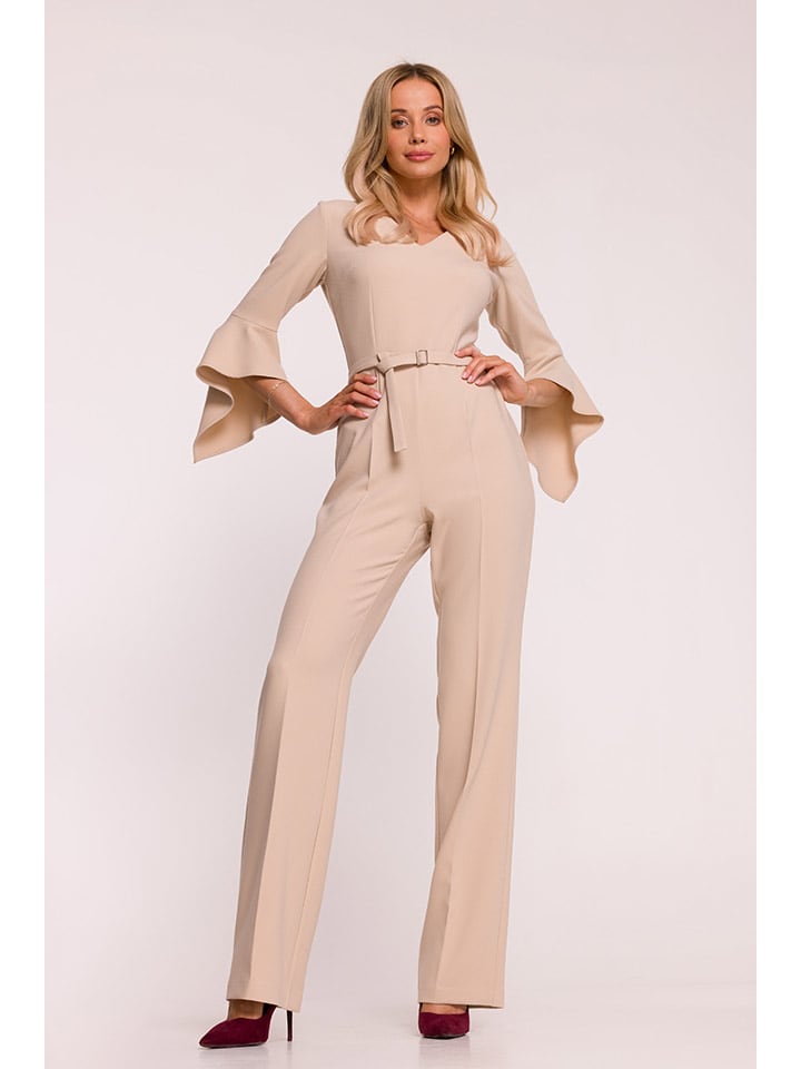 Jumpsuit beige