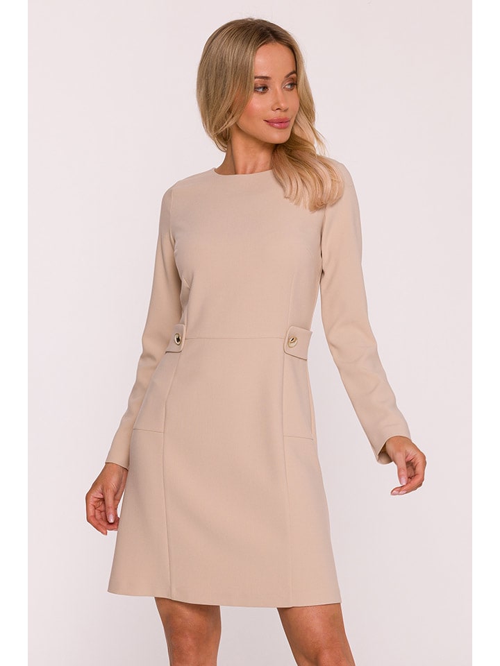 Jurk beige