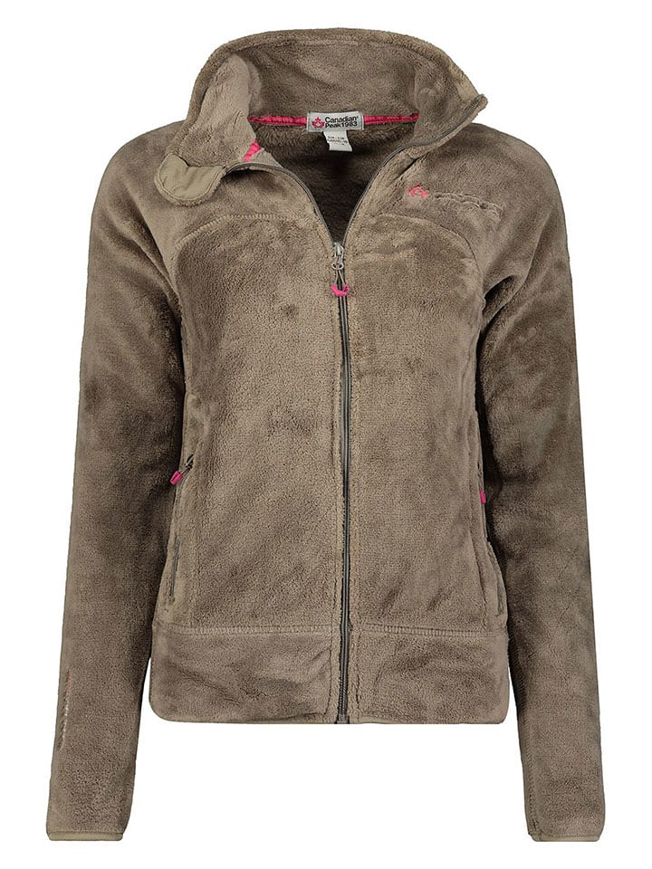 Fleecejacke "Udilas" in Hellbraun