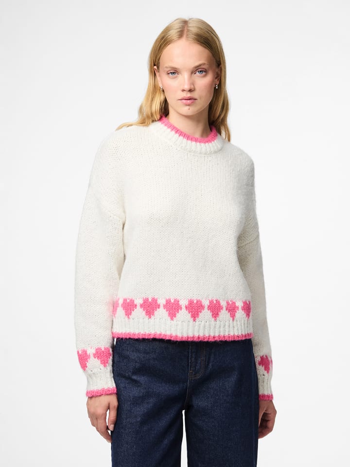 Sweter w kolorze kremowym