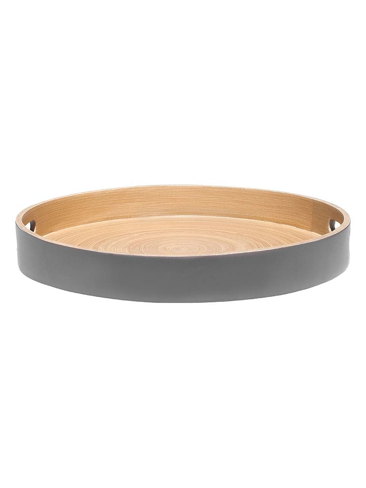 Obstschale in Grau - Ø 34 cm