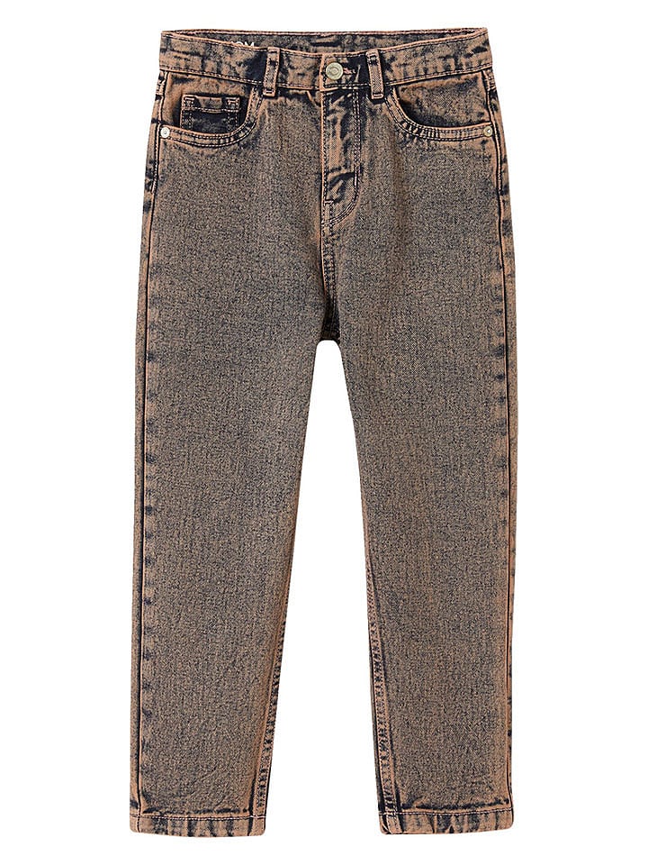 Spijkerbroek - mom fit - lichtroze