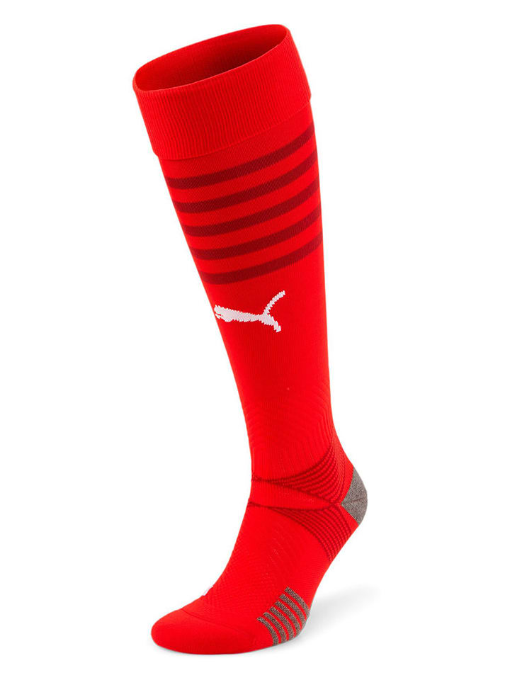 Fußballsocken "teamFINAL" in Rot