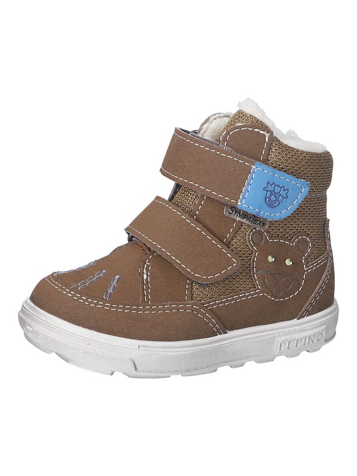 Winterboots "Bruno" in Hellbraun