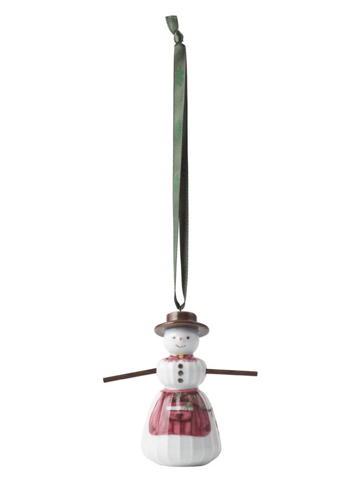 Zawieszka dekoracyjna "Hammershøi Christmas" w kolorze białym - wys. 9 cm