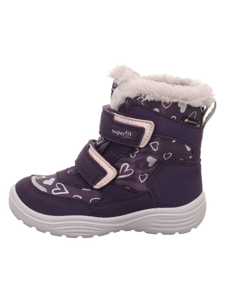 Winterboots "Crystal" in Lila