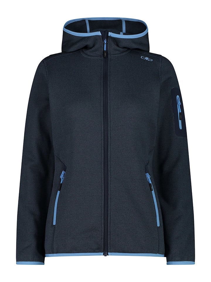 Fleece vest donkerblauw