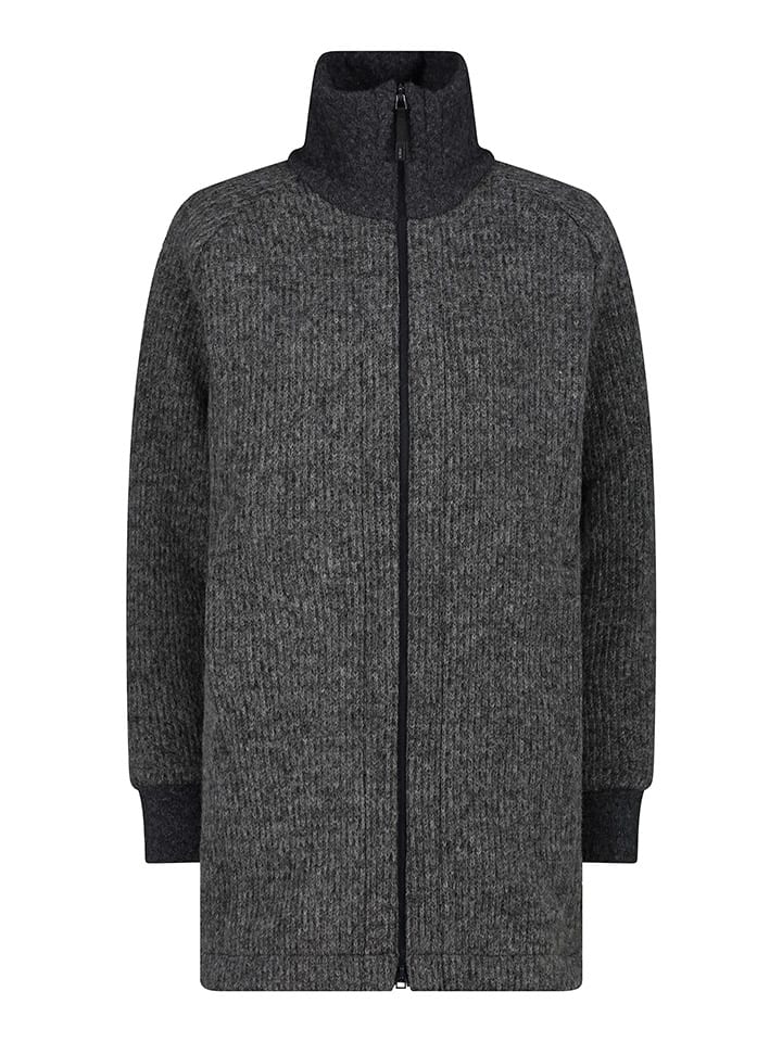 Parka w kolorze szarym