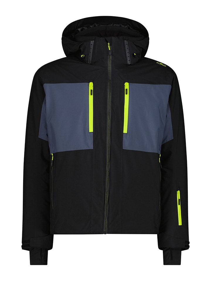 Ski-/ Snowboardjacke in Schwarz/ Dunkelblau