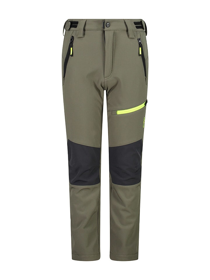 Spodnie funkcyjne w kolorze khaki