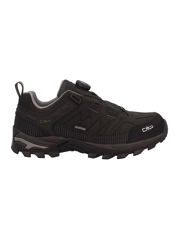 Leren trekkingschoenen "Rigel" zwart