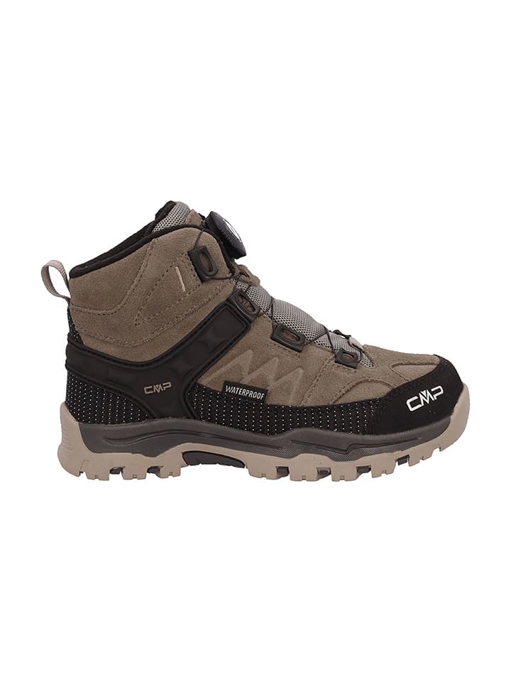 Skórzane buty trekkingowe "Kiruna" w kolorze brązowym