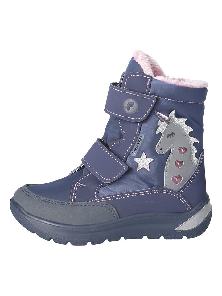 Winterlaarzen "Annika" donkerblauw