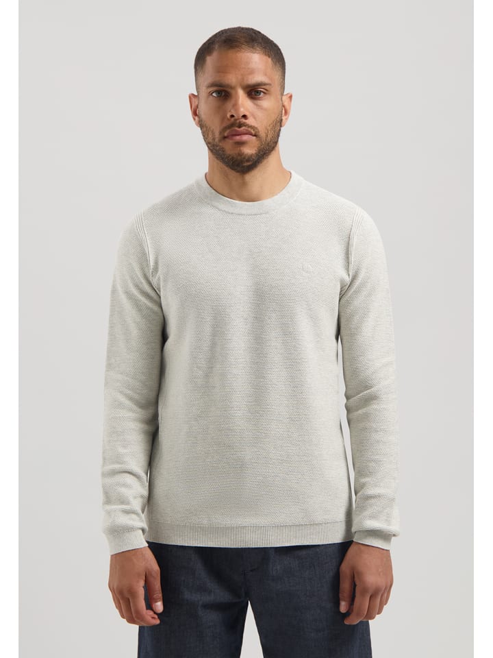Sweter w kolorze jasnoszarym