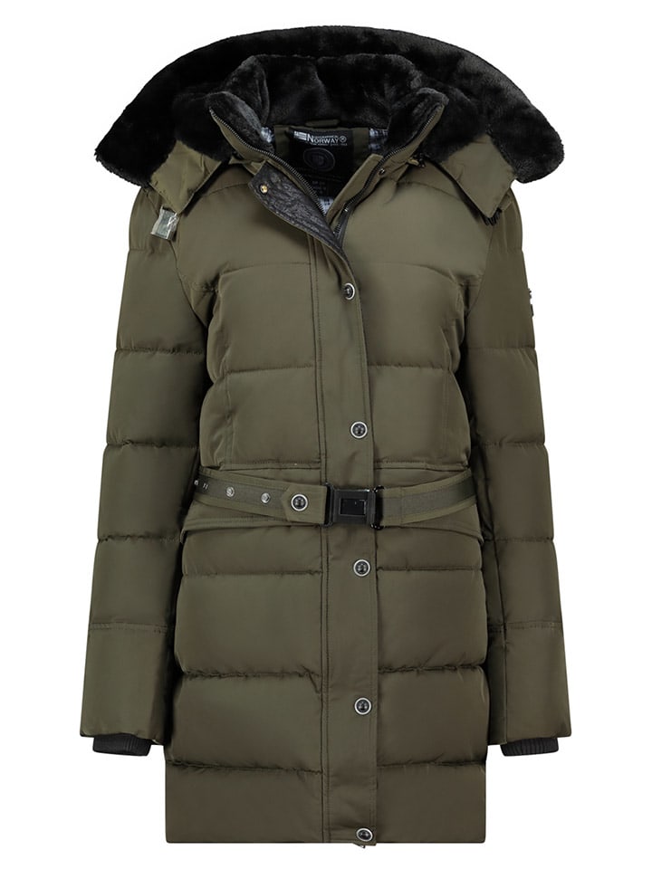 Wintermantel "Bettino" in Khaki