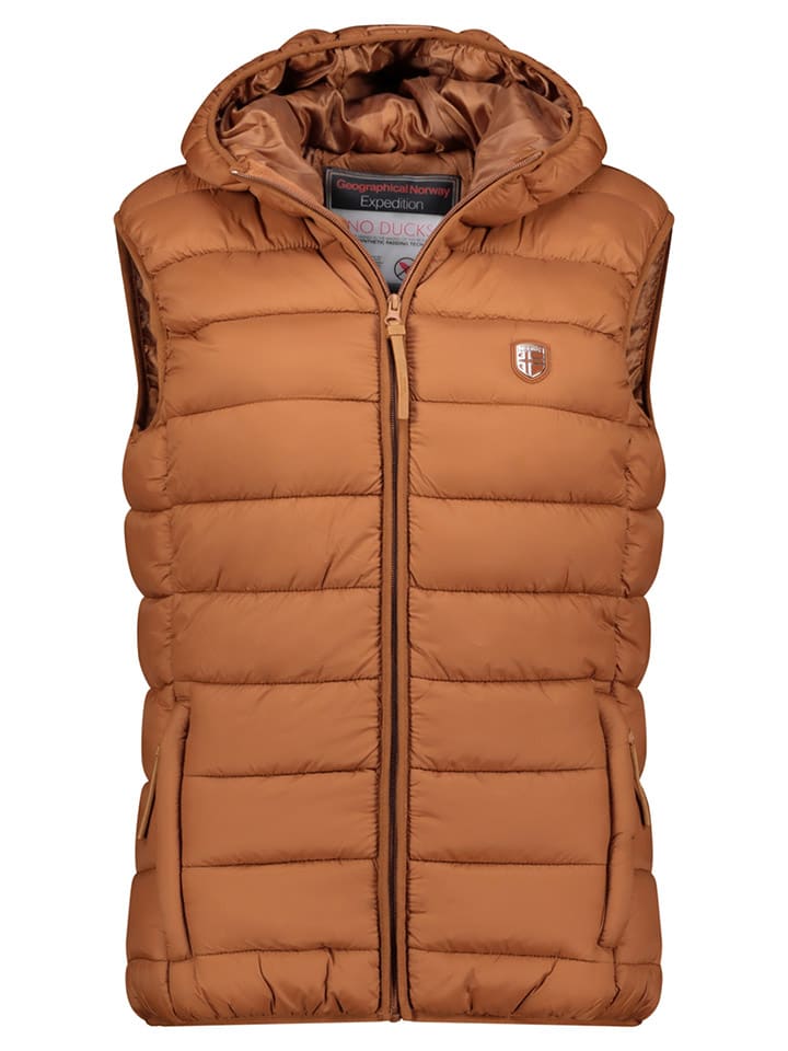 Steppweste "Vatikotal" in Camel