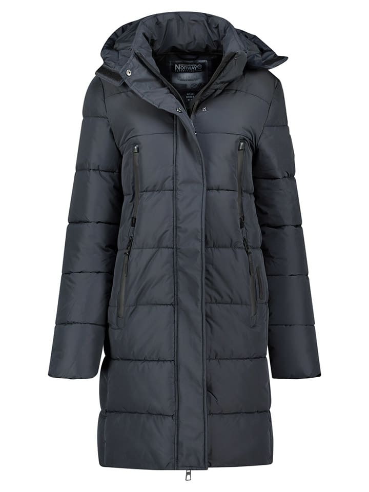 Wintermantel "Claudine" donkerblauw