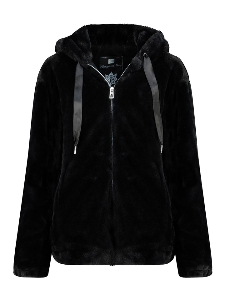 Fleecejacke "Urose" in Schwarz