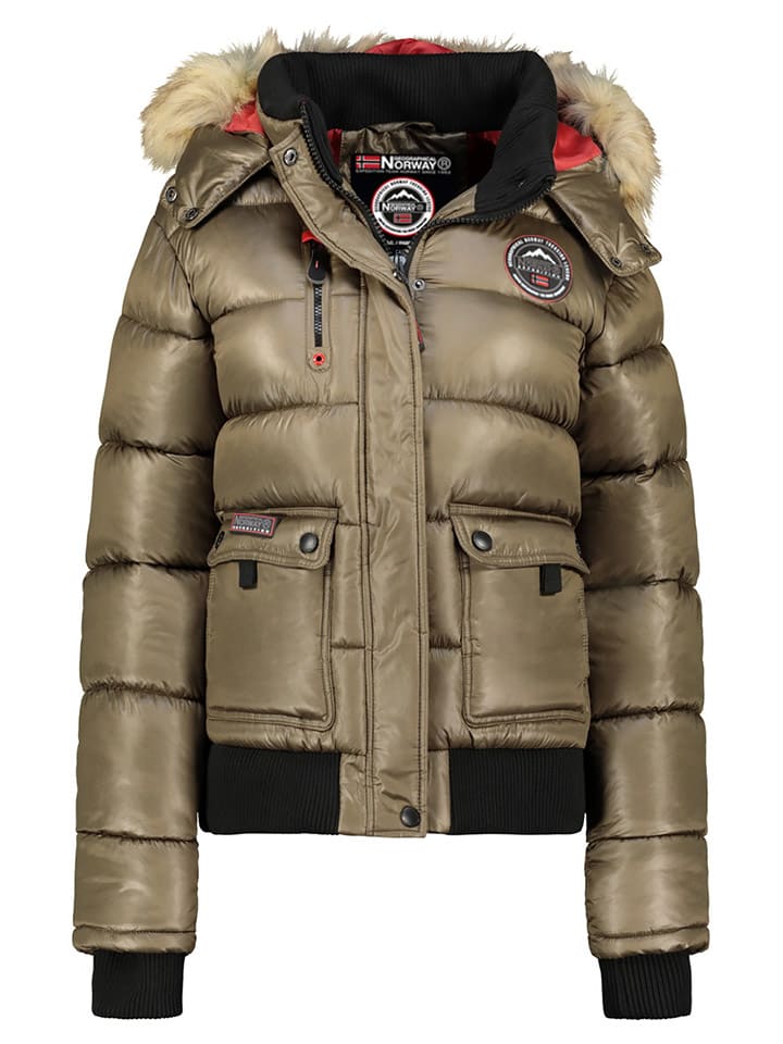 Kurtka zimowa "Bugs" w kolorze khaki