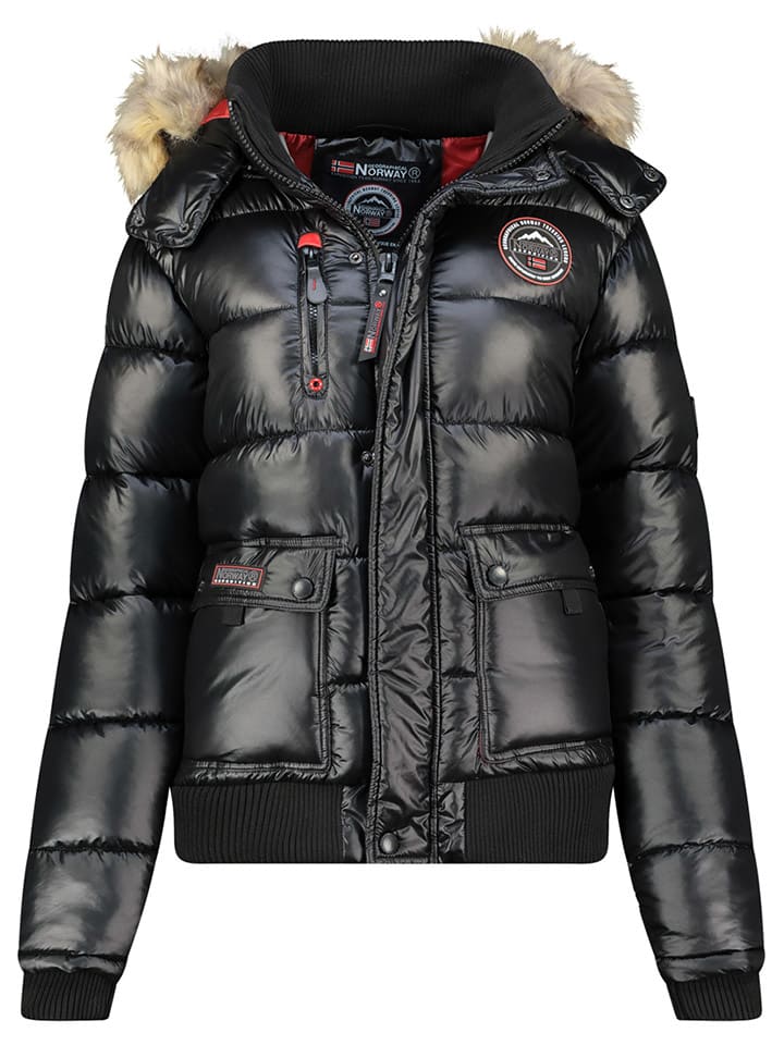 Winterjacke "Bugs" in Schwarz