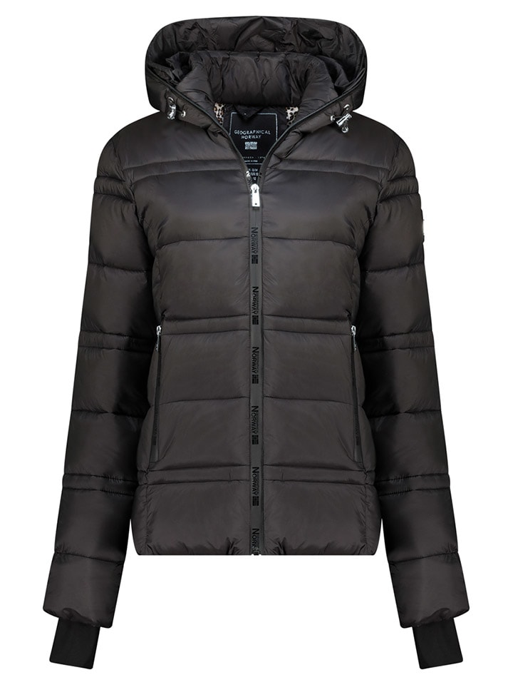 Steppjacke "Bliss" in Schwarz