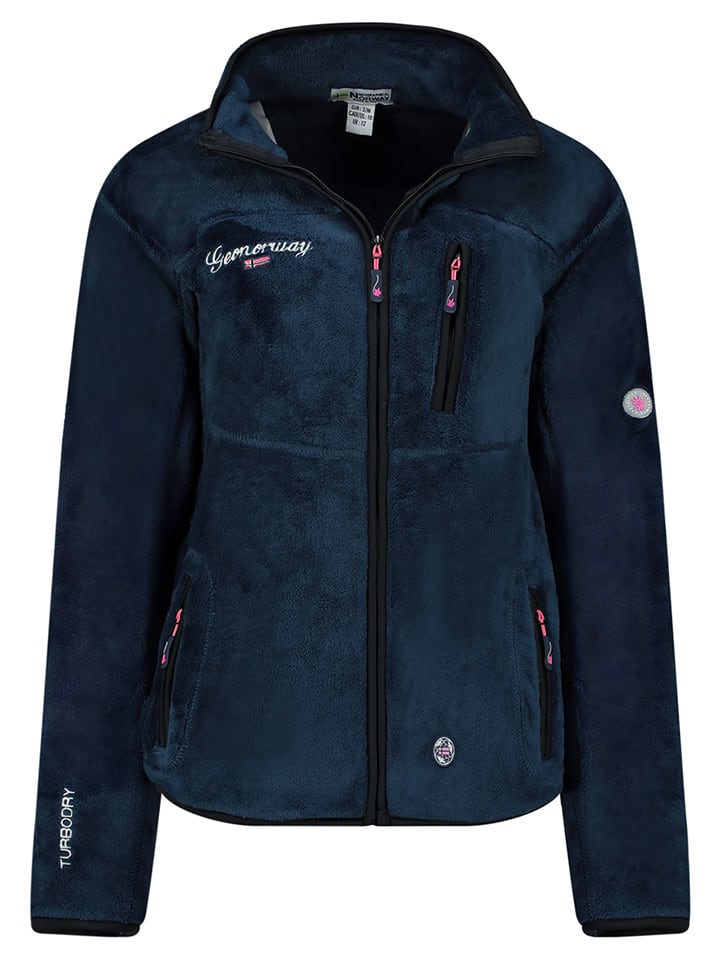 Fleecejacke "Tamoureuse" in Dunkelblau
