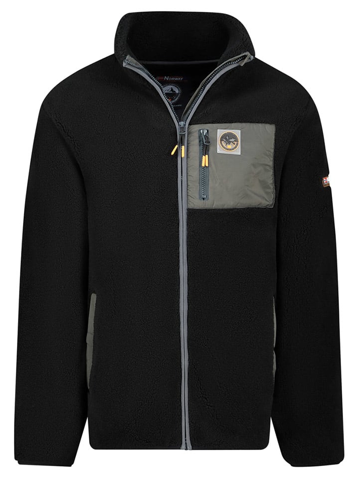 Fleece vest "Urock" zwart
