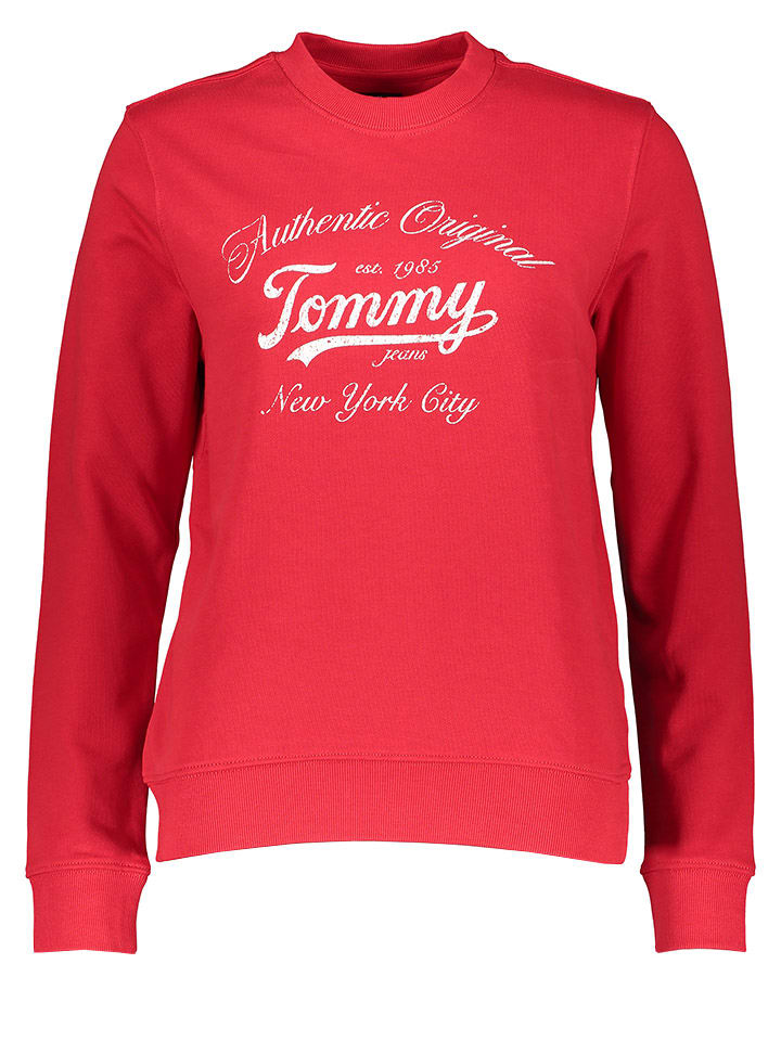 Sweatshirt in Koralle